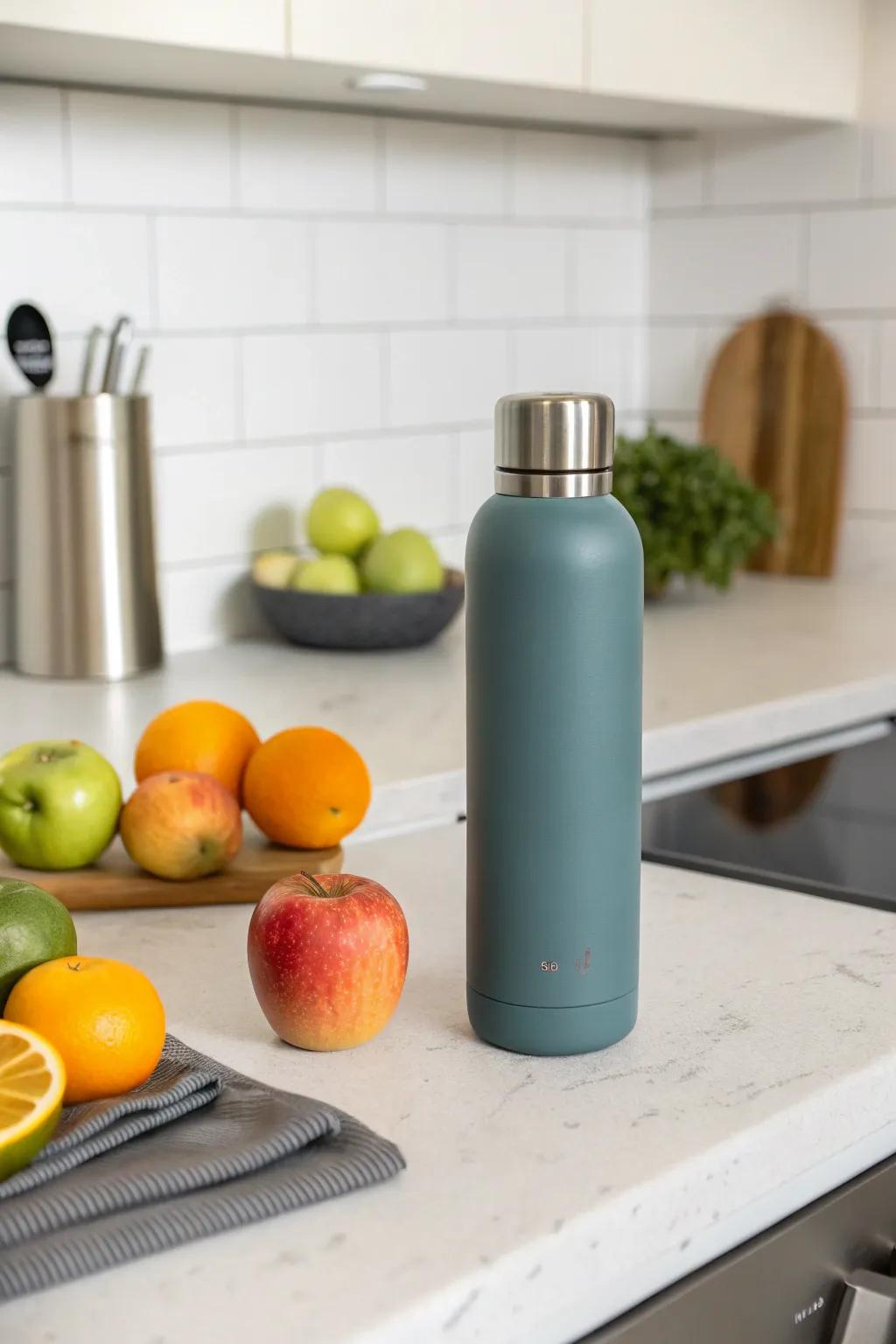 Stay hydrated with an eco-friendly water bottle