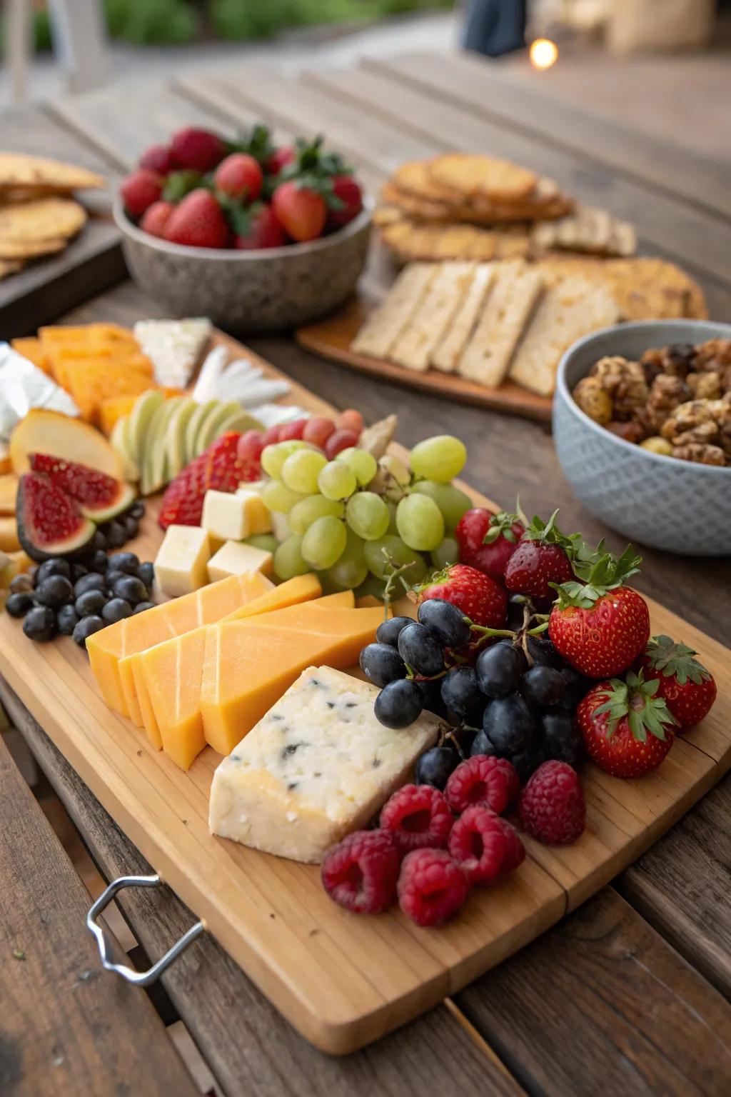 Serve in style with an artisan cheese board.