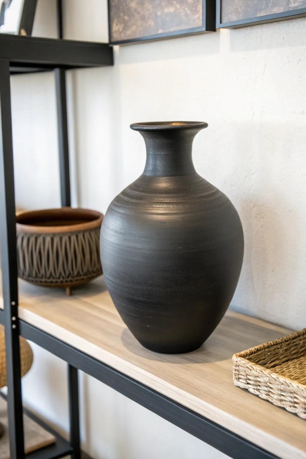 Add elegance to your space with traditional Barro Negro pottery.