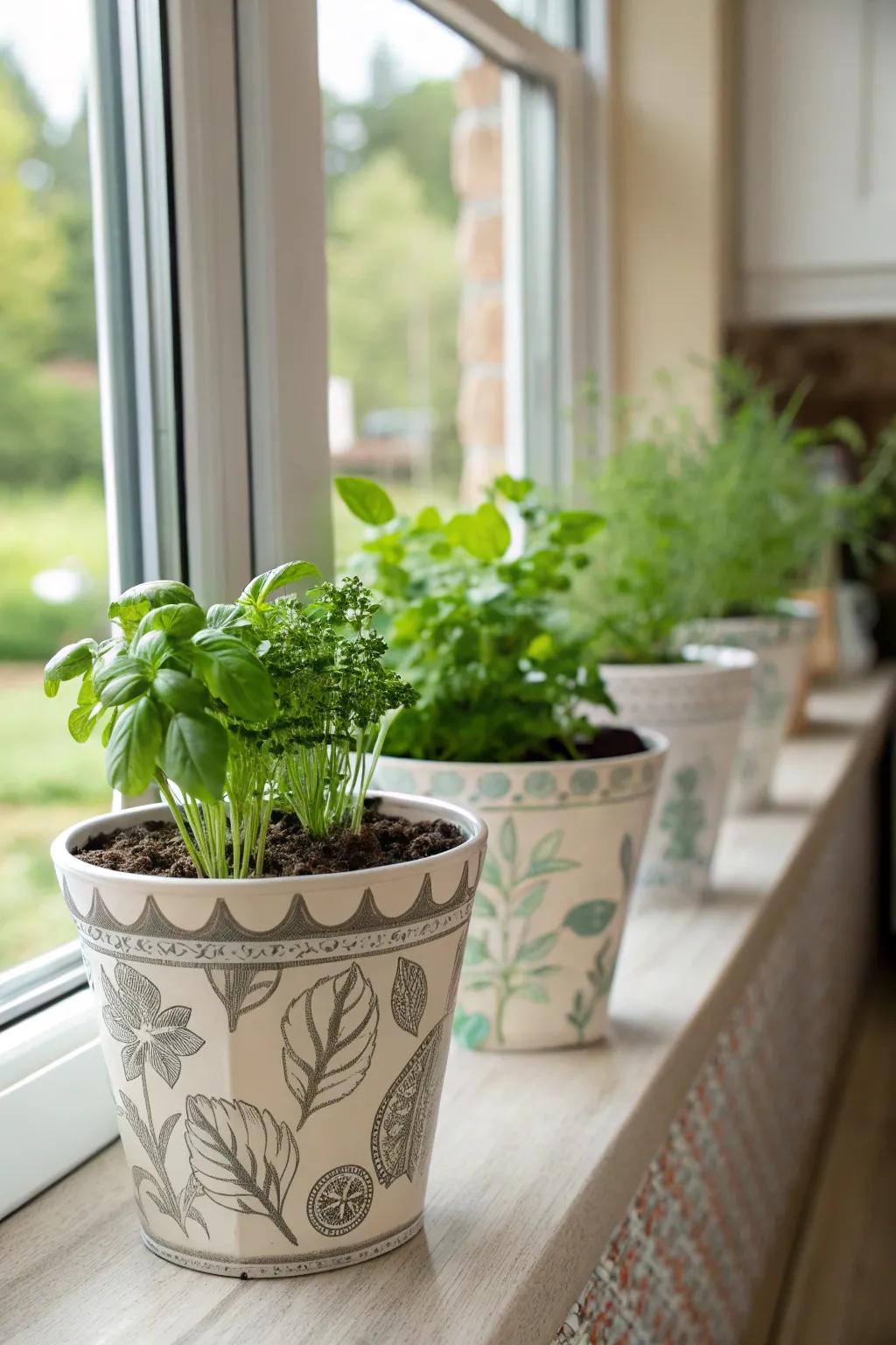 Spruce up your garden with decorative planters.