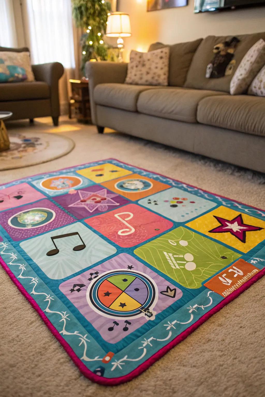 Dance mats for energetic and fun-filled play