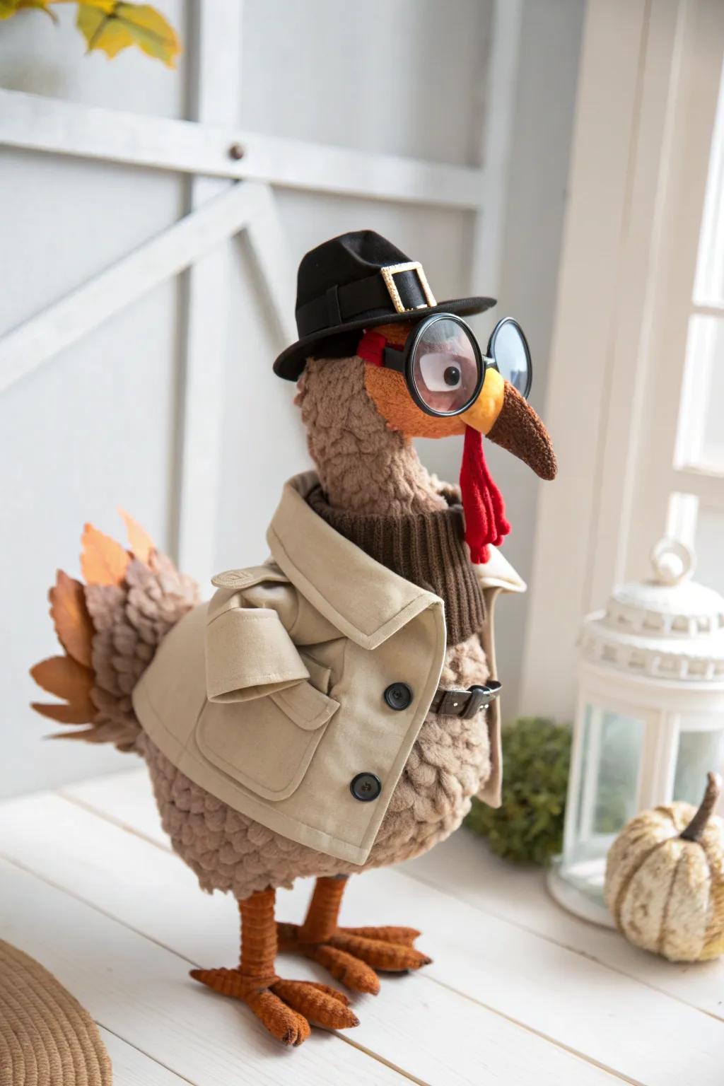 Meet your undercover Thanksgiving agent: the Spy Turkey!