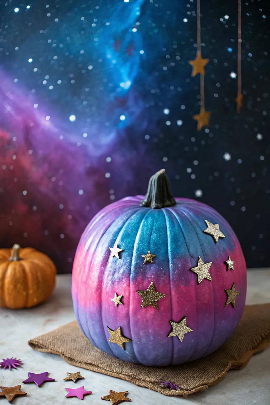 Reach for the stars with a pumpkin that's truly out of this world.