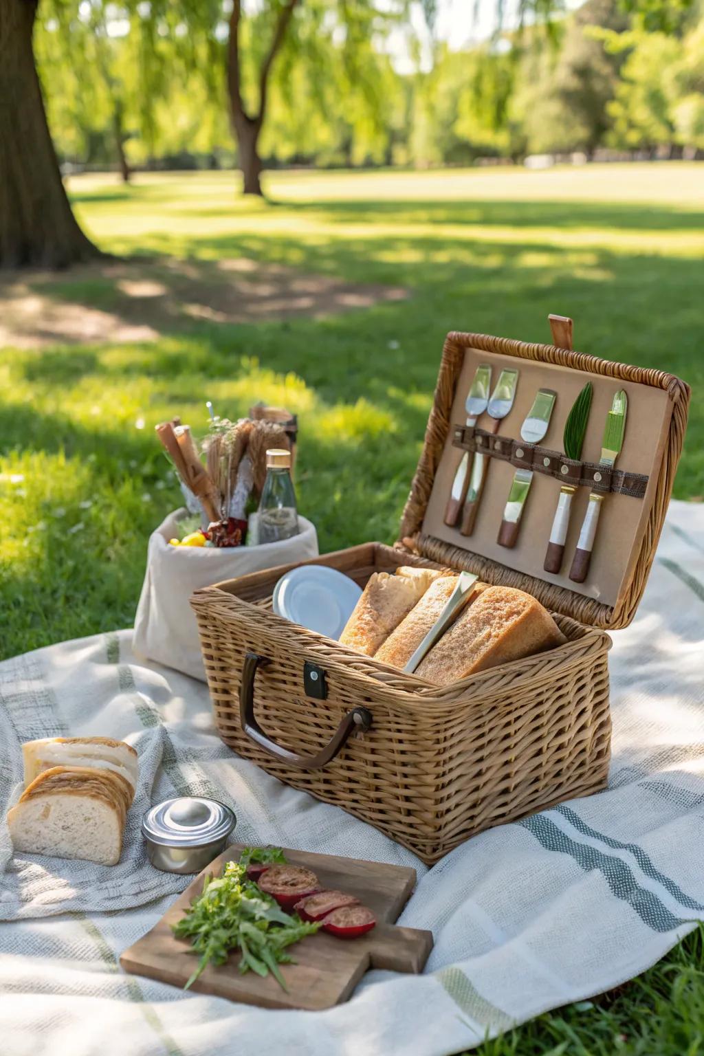 An outdoor picnic set for the mom who loves nature.