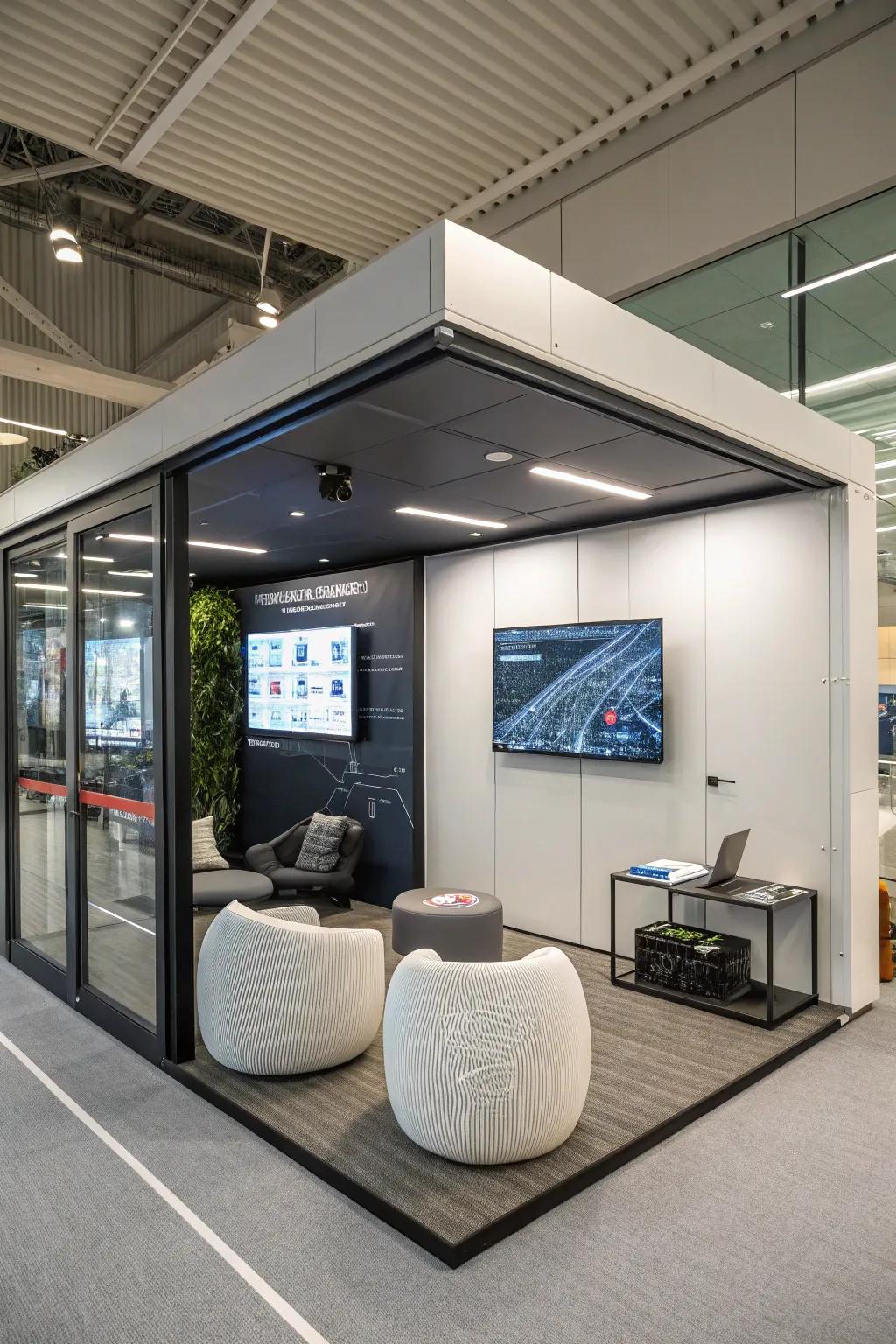 A high-tech hub for a modern work experience