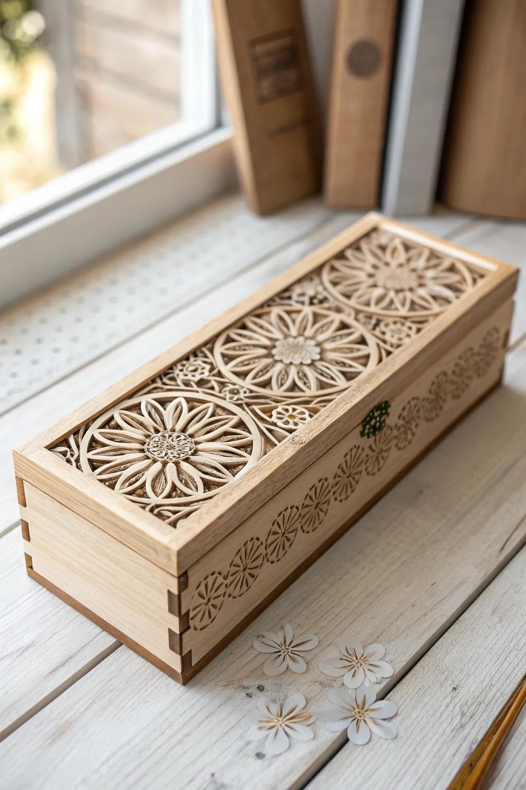 Discover the art of gifting with our exquisitely crafted pencil gift box, where simplicity meets elegance.