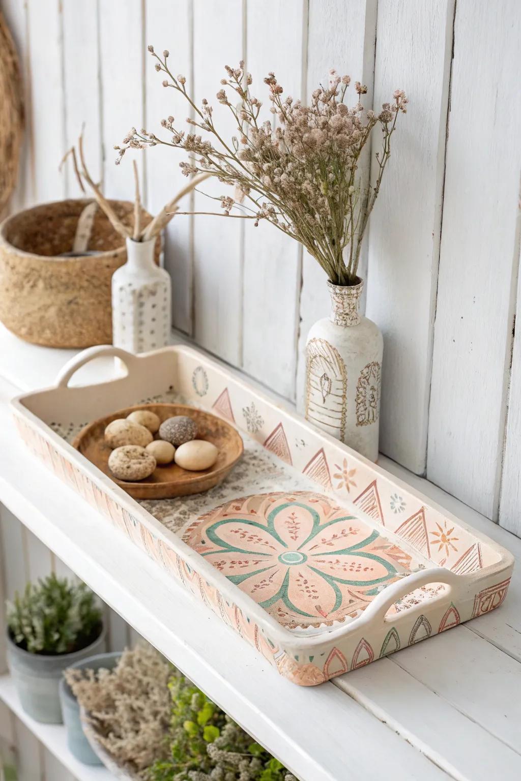 Transform simplicity into art with this chic display shelf idea!