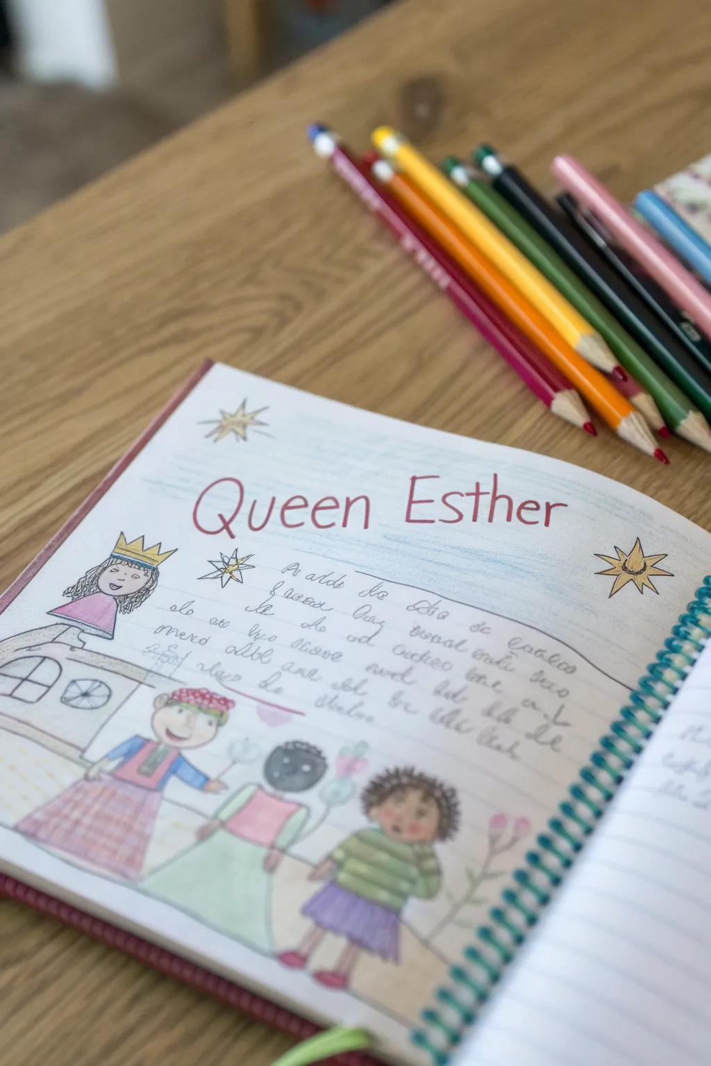 Express your thoughts and creativity with Esther journals.