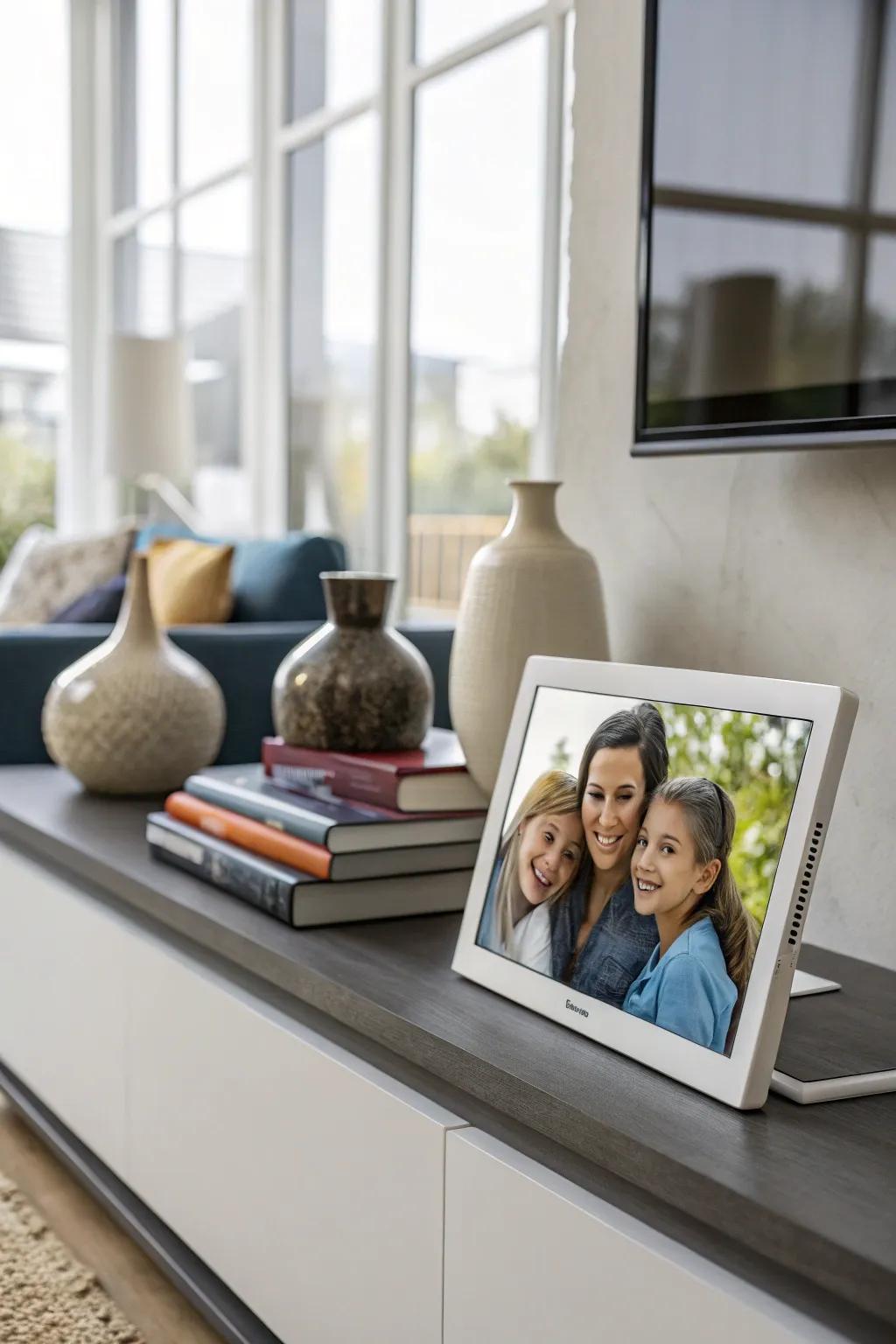 Keep memories alive with a digital photo frame