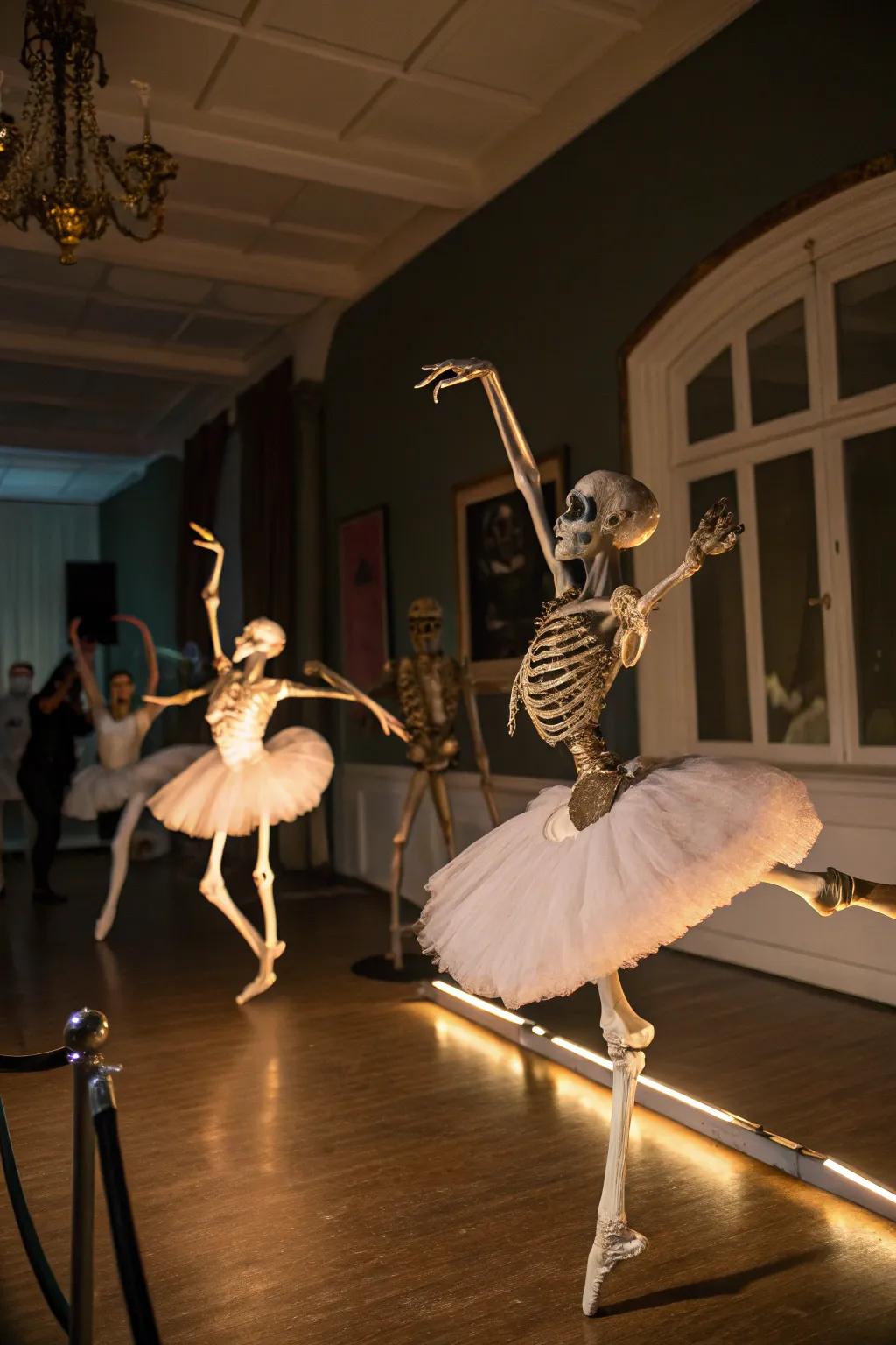 Skeletons in Ballet Performance