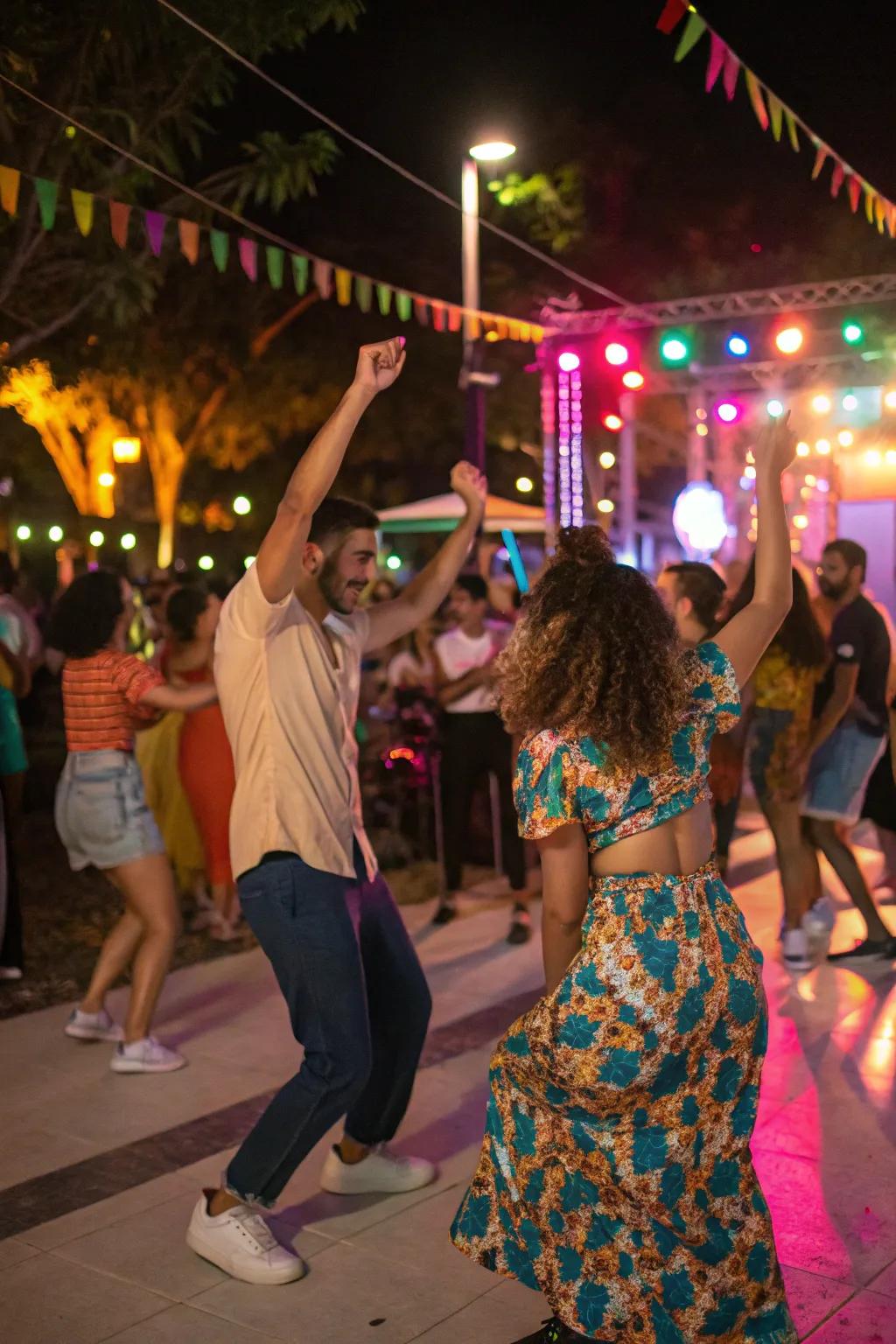 A dance party is sure to get everyone moving and grooving.