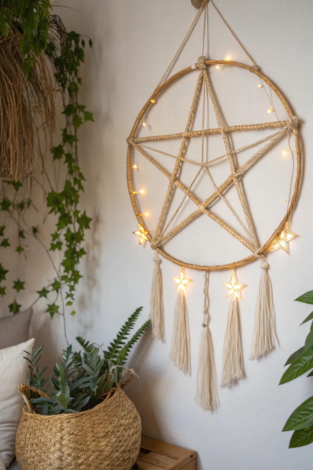 Illuminate your space with a stunning blend of tradition and modernity: a handcrafted parol with a chic LED twist.