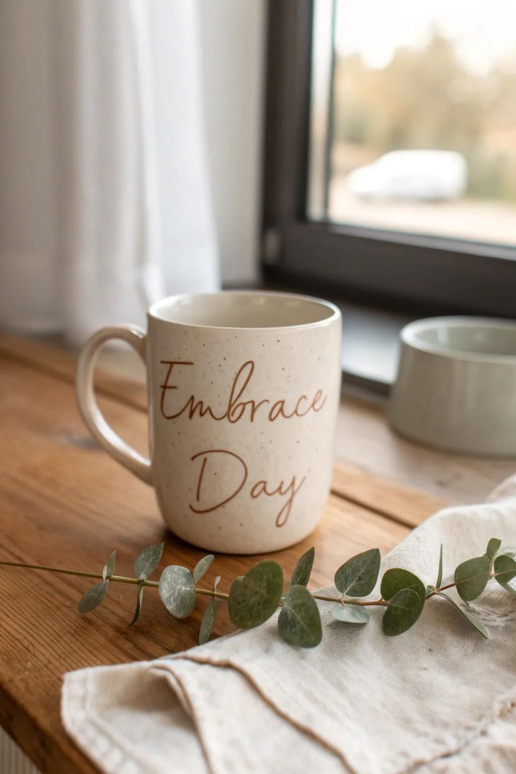 Start your morning with a touch of inspiration and elegance. ☕️✨ #MorningMotivation #ScandiBoho