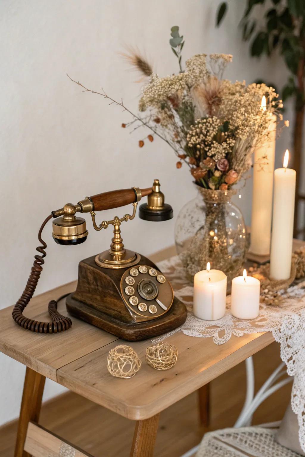 Capture the whispers of love with a vintage touch. #AudioGuestBook
