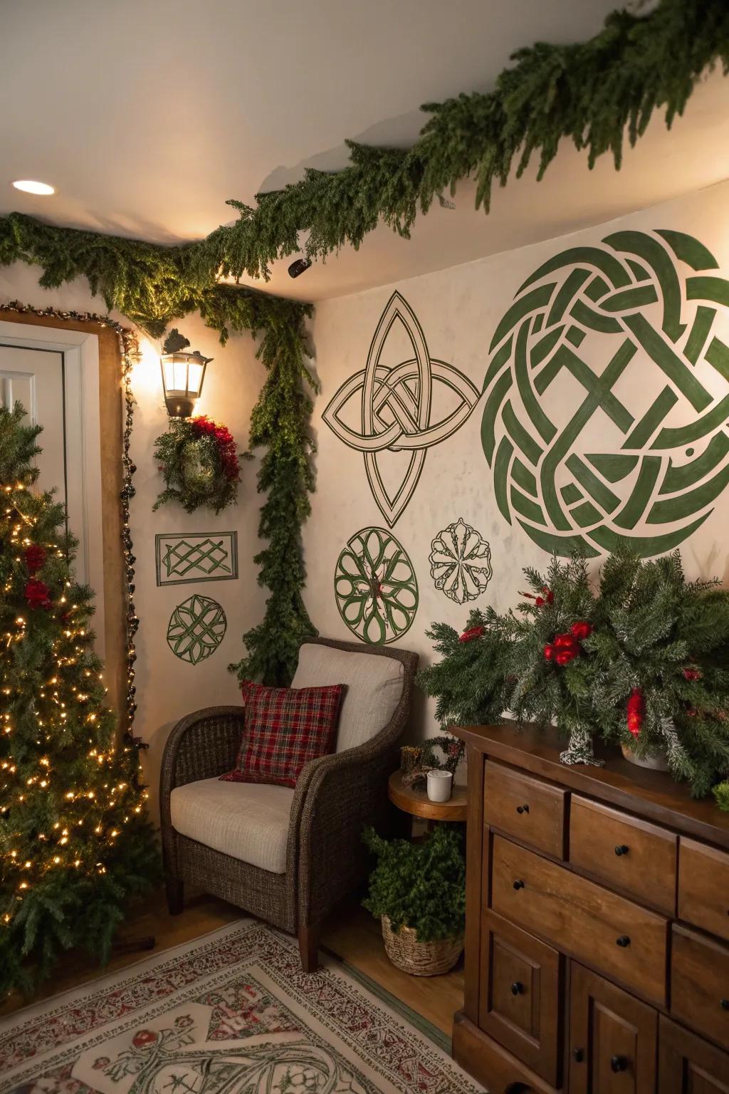 Celtic and pagan symbols bring tradition and charm to your solstice decor.