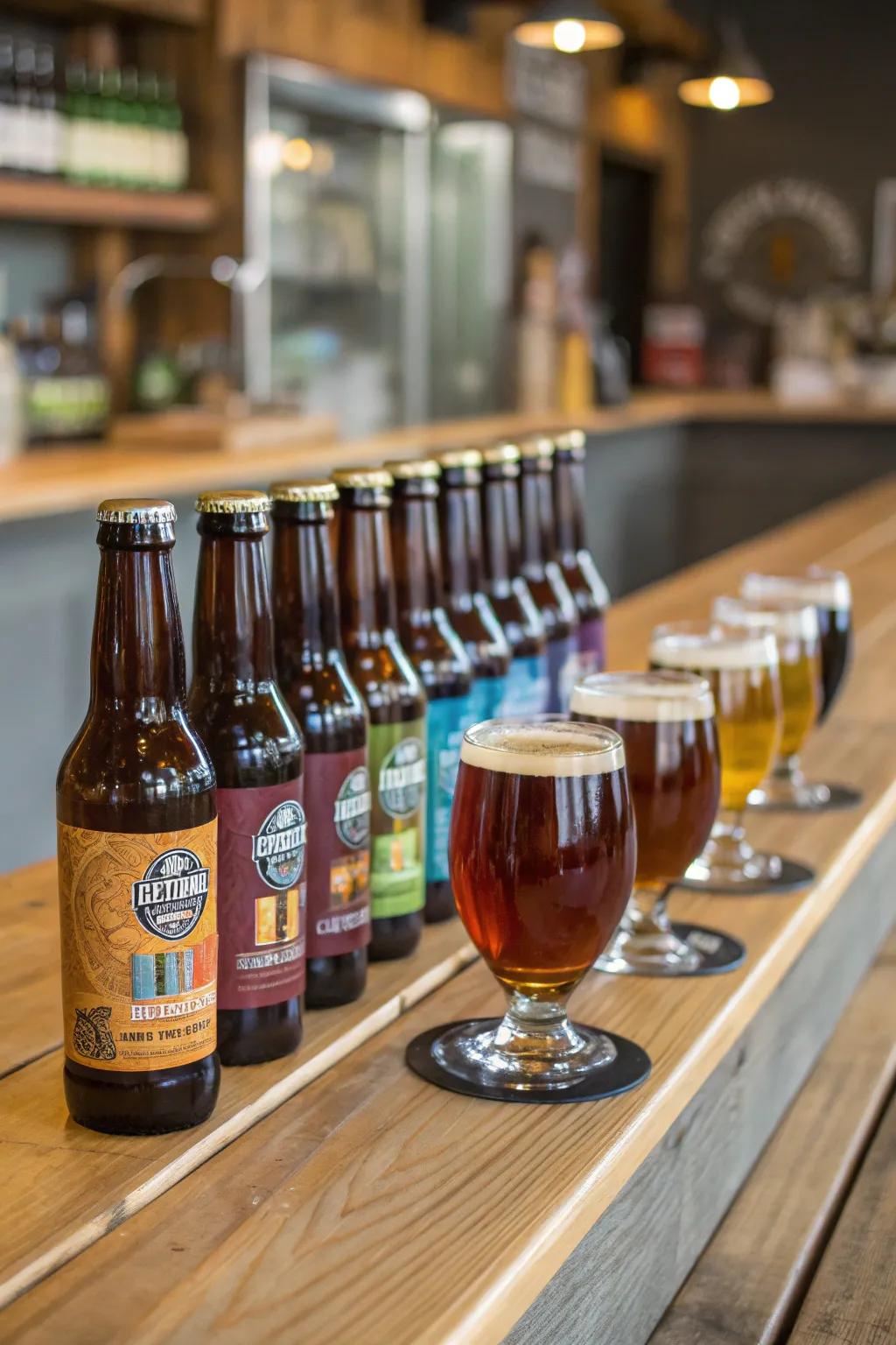 Discover new flavors with a craft beer tasting kit.