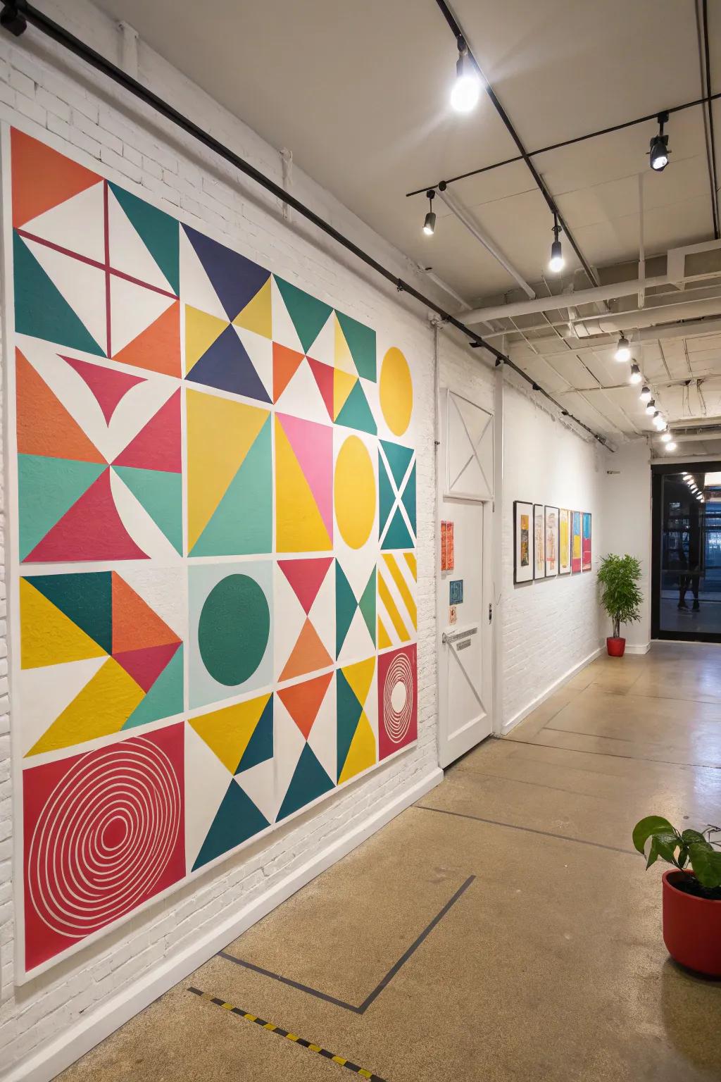 Acrylic wall art transforms spaces into art galleries.