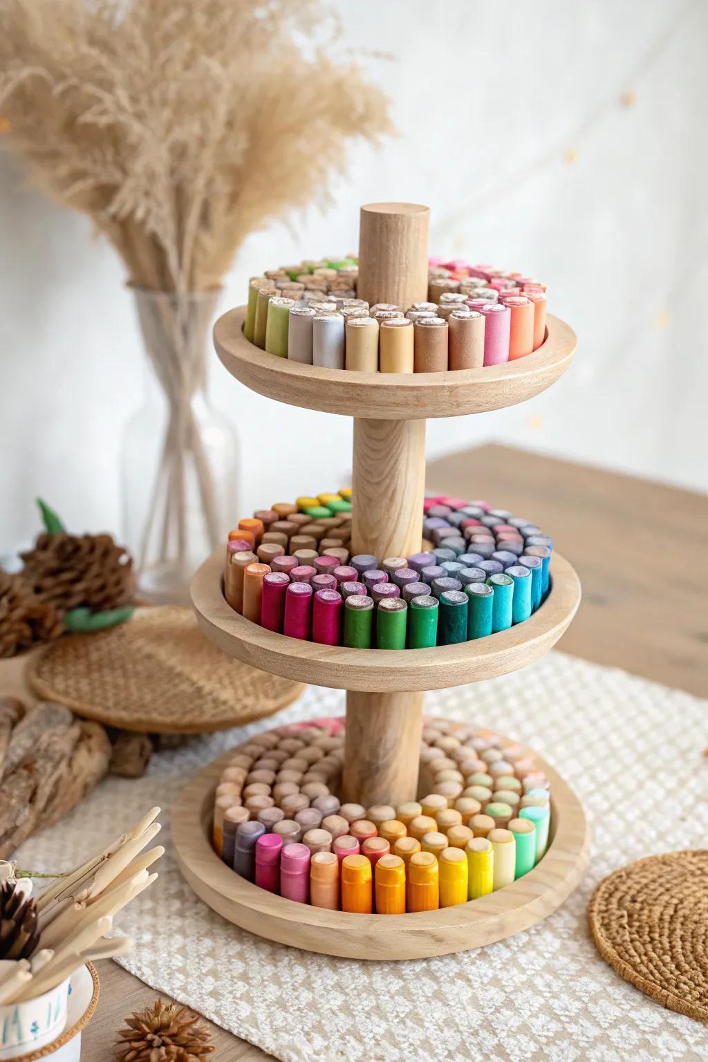 Elevate your marker organization with a touch of whimsy and Scandinavian elegance.