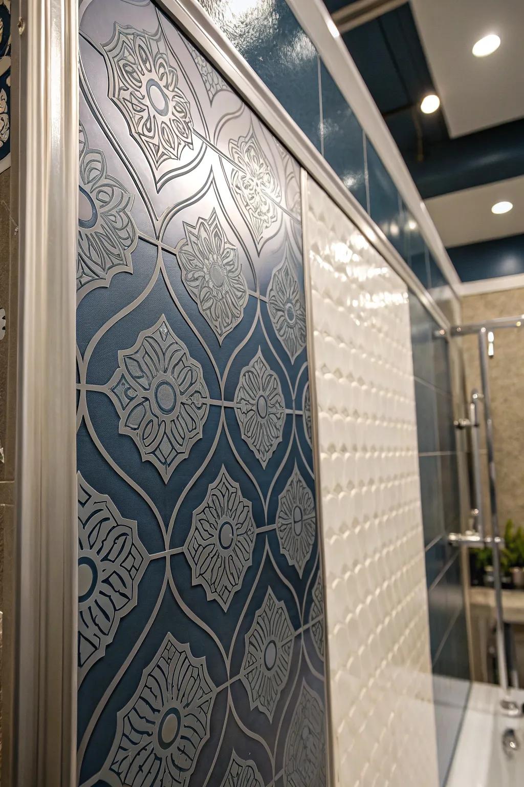 Elevate your shower space with stylish, eco-friendly upcycled plastic panels that blend sustainability with modern design.