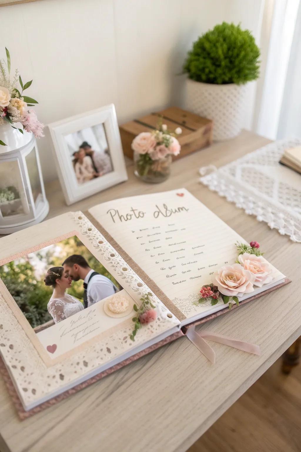 Capture your love story with a touch of artistry and personal flair. 🌸📖✨