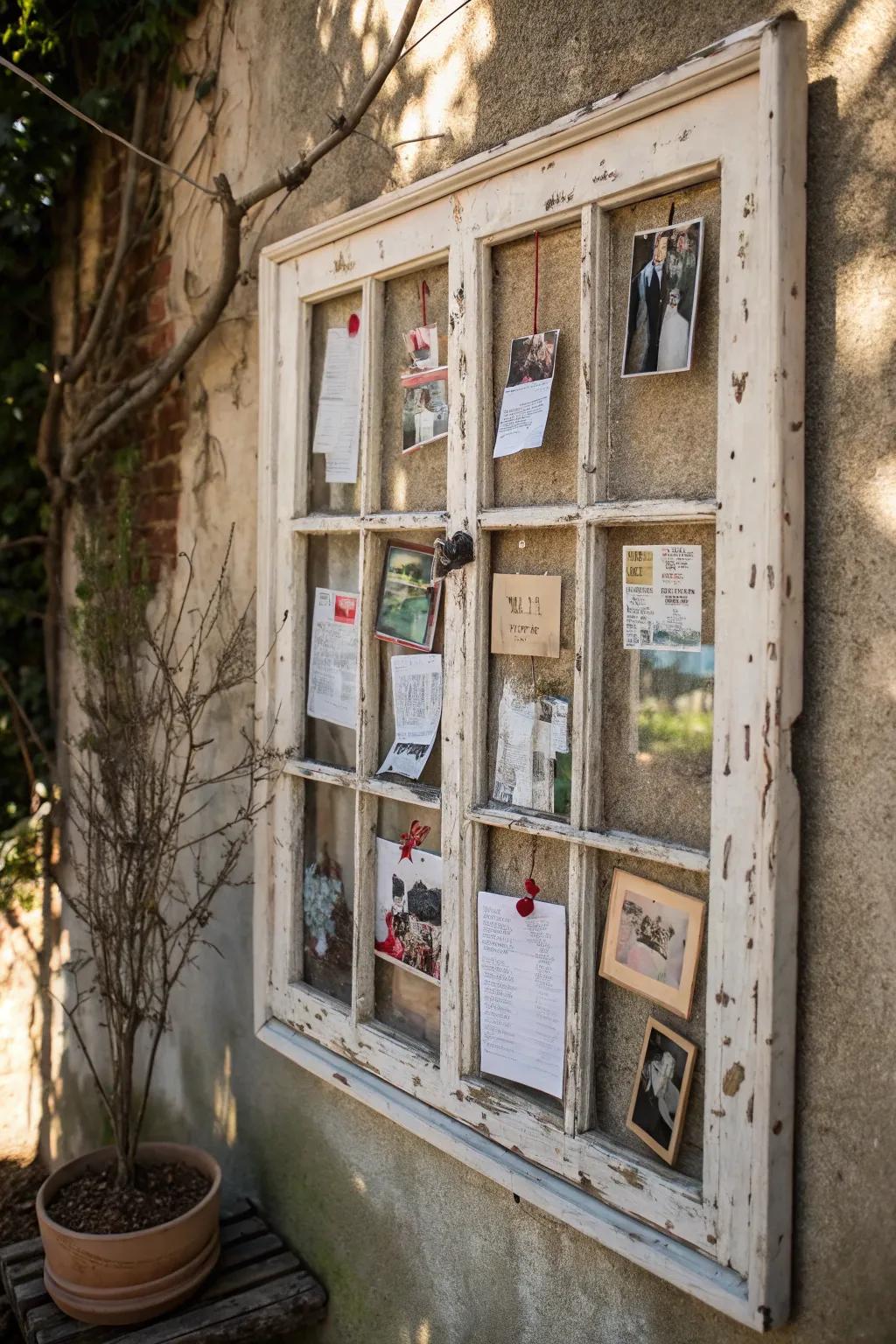 A stylish and functional way to display memories.