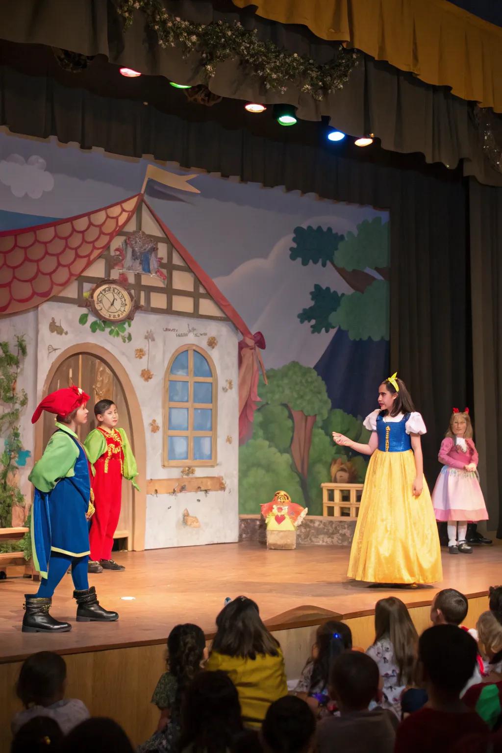 Bring stories to life with a fairy tale theater play center.