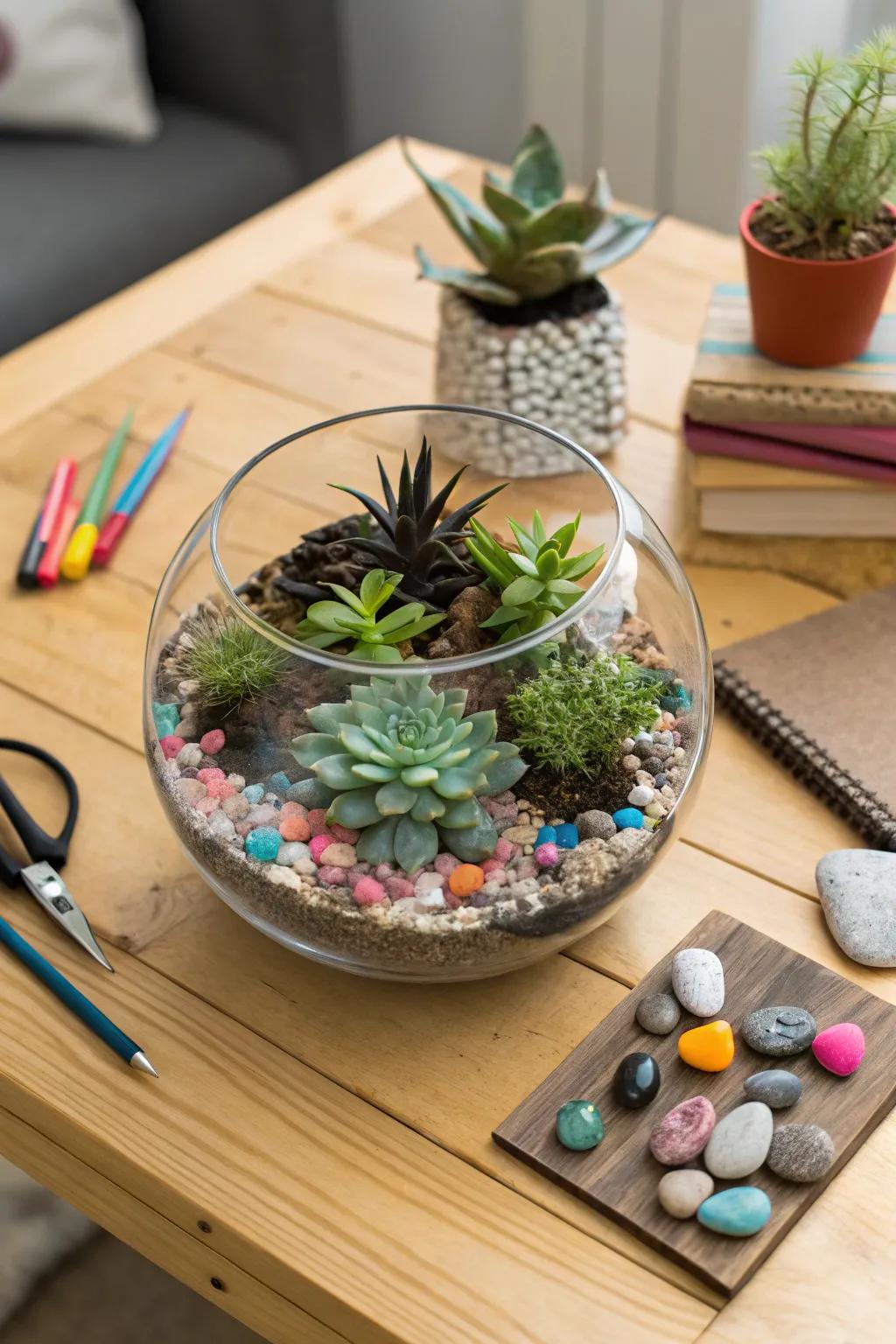 A DIY terrarium kit for the plant-loving dad.