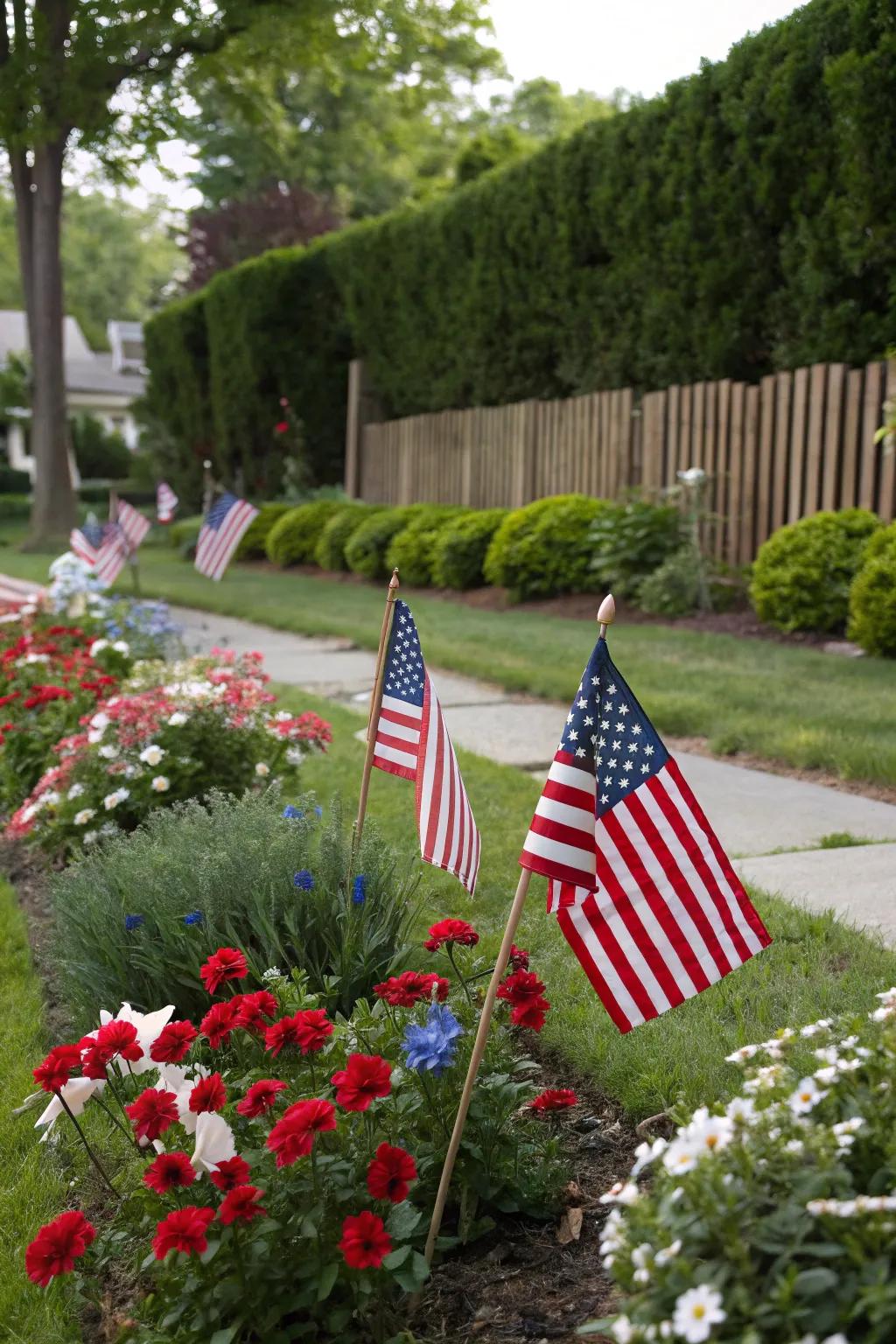 Wave your pride: Flags for a festive garden