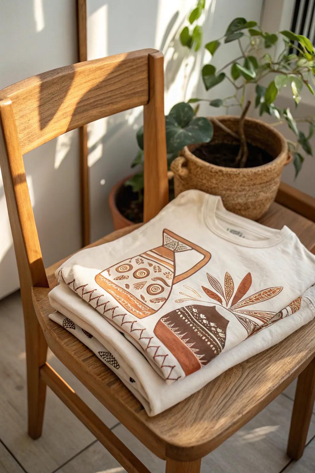 Wear your passion with a stylish pottery T-shirt.