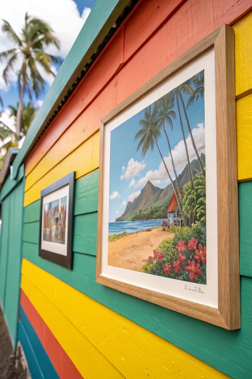 Hawaiian art prints, a visual escape to the islands.