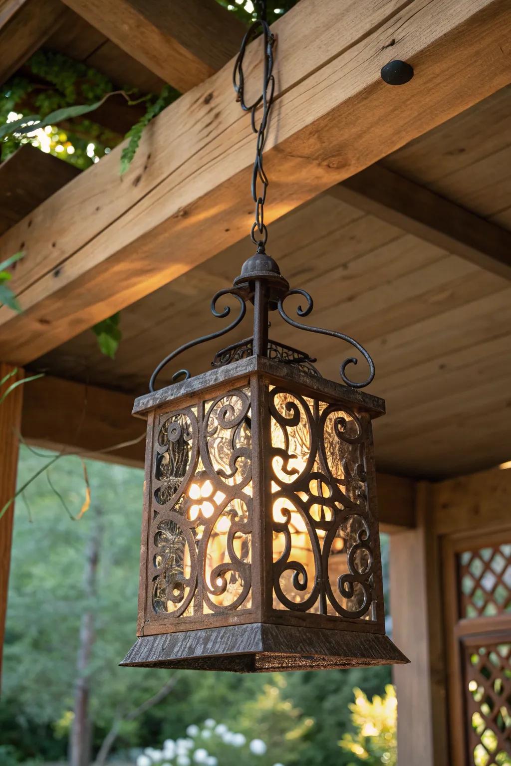 Elevate your gazebo with artisanal lanterns - where craftsmanship meets ambiance.