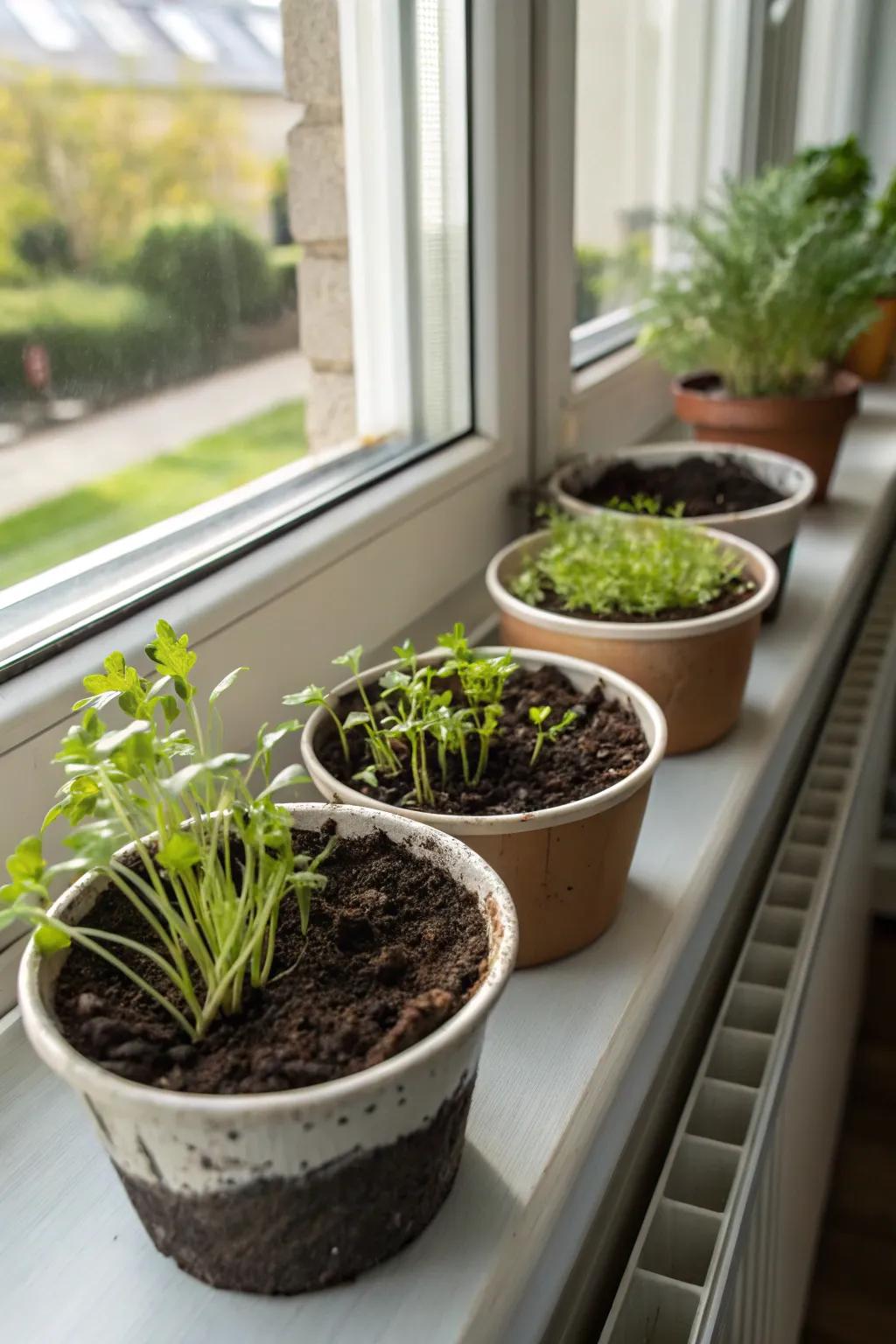 An indoor herb garden kit to cultivate a green thumb.