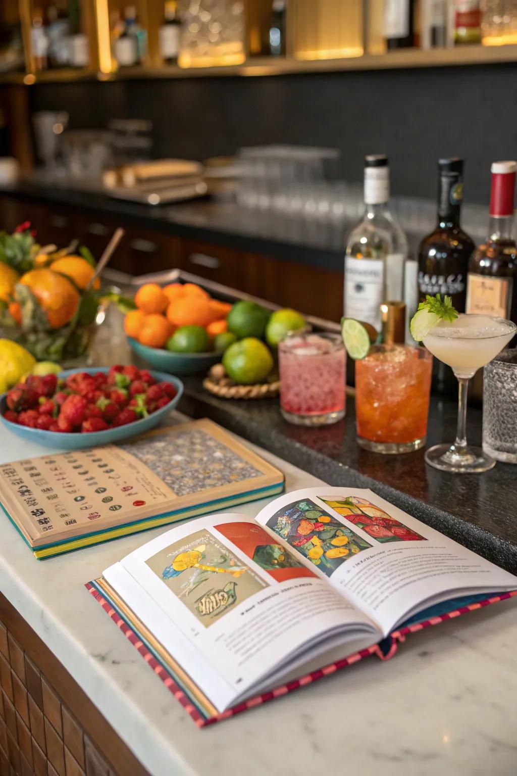 Explore creative cocktail recipes with the Spirits of Latin America Cocktail Book.