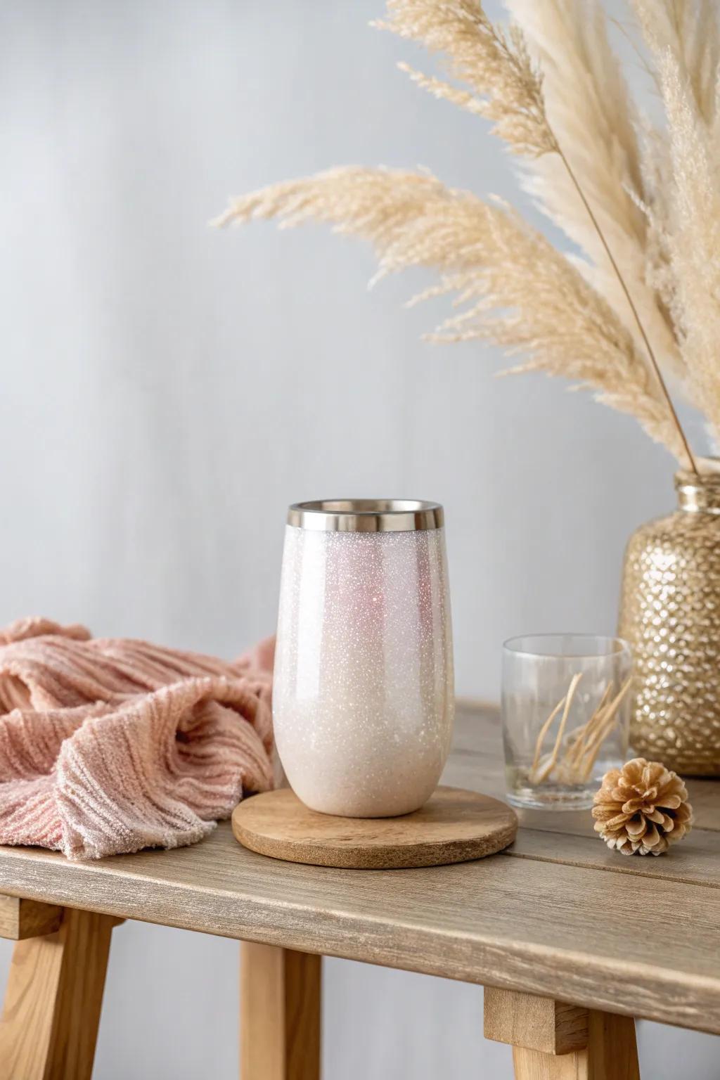 Elevate your drinkware with a touch of ethereal elegance.