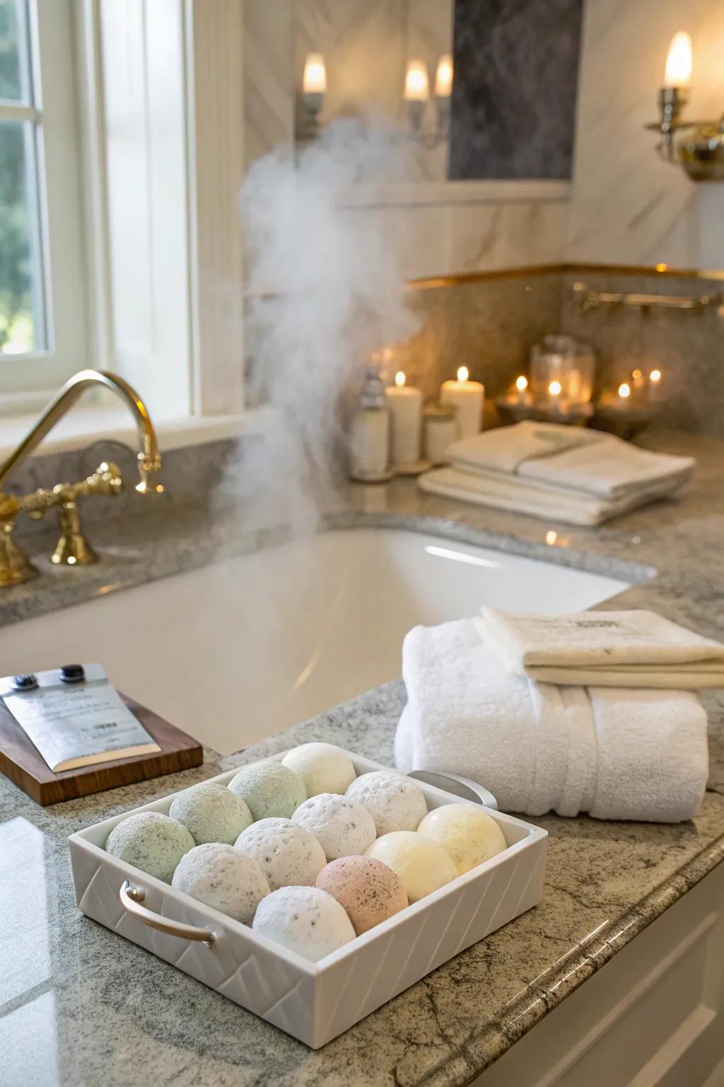 Luxury shower steamers offer a relaxing, spa-like experience at home.