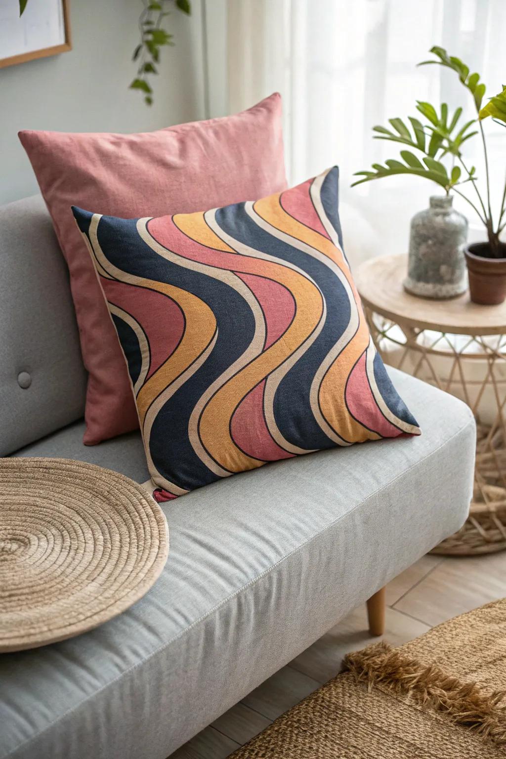 Transform your space into a chic gallery with bold abstract patterns that captivate and inspire.