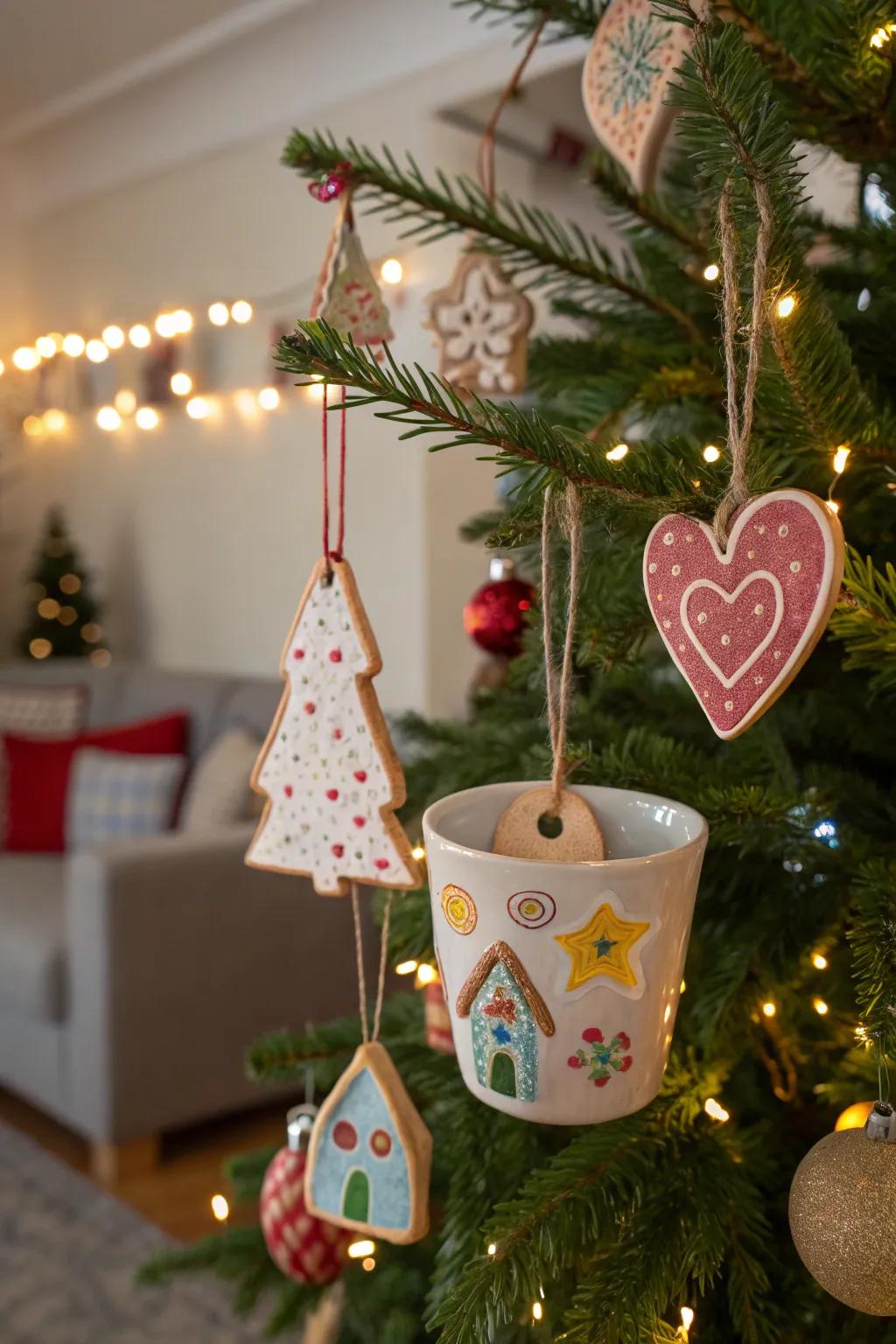 Festive decorations adding charm to any celebration.