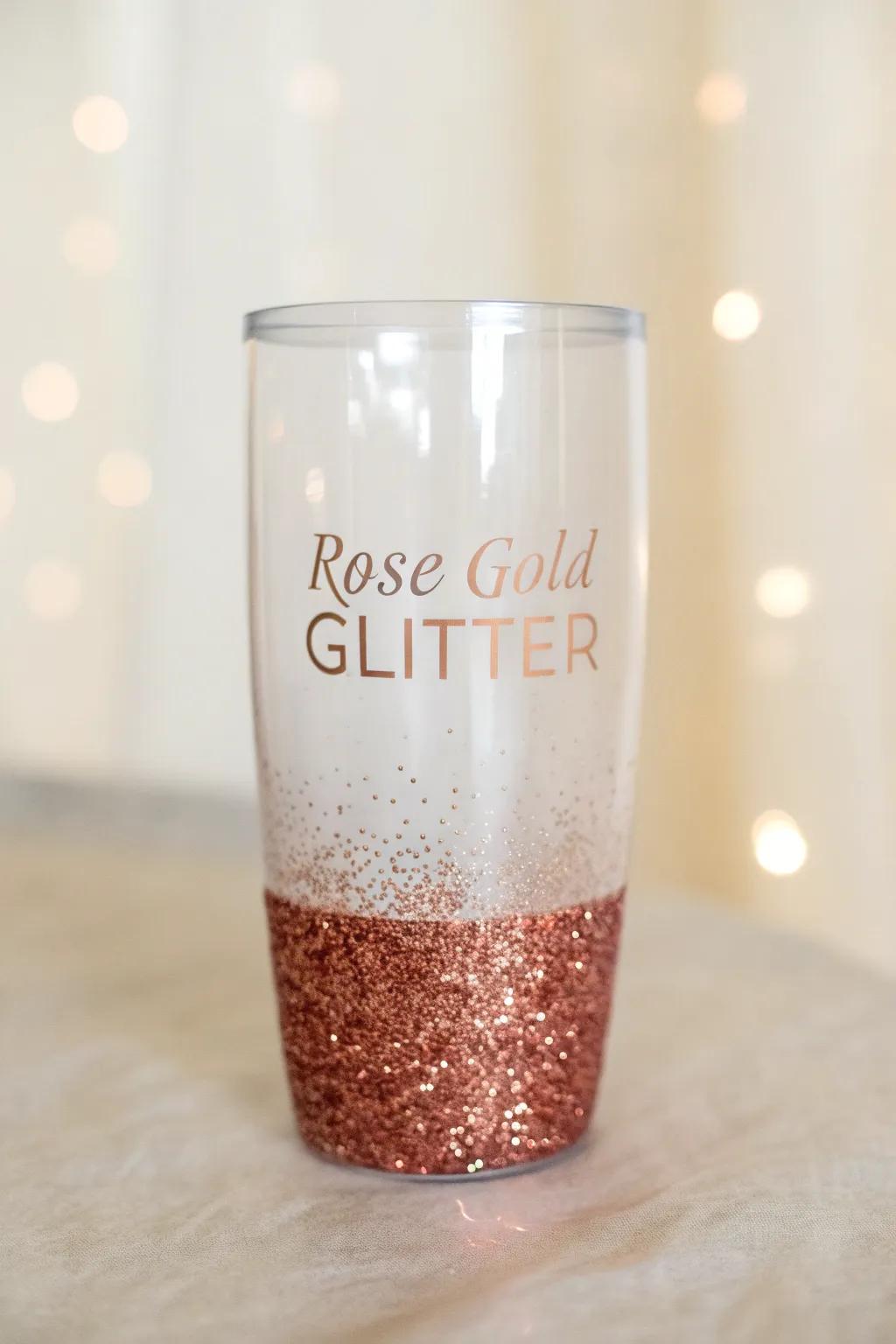 Sip inspiration daily with your favorite quote in rose gold elegance. ✨ #MinimalistChic #BohoVibes