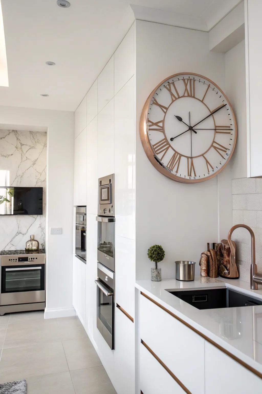 Stylish clocks are the perfect blend of form and function.