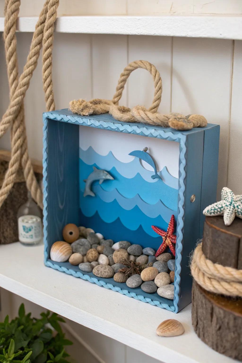 Dive into the mysterious depths of the ocean with this imaginative shoebox project.