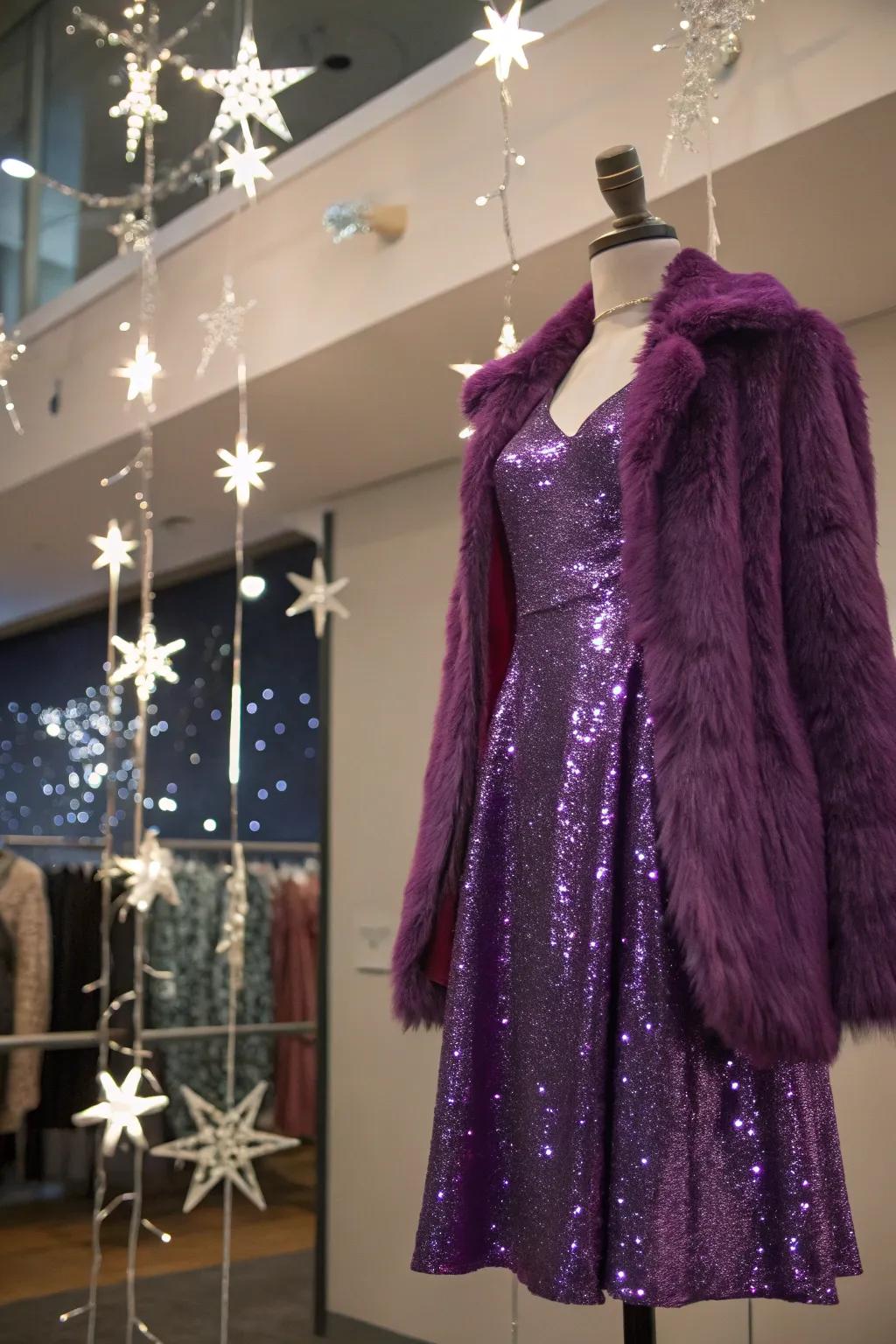 Ethereal and enchanting: a Taylor Swift Lavender Haze-inspired costume.