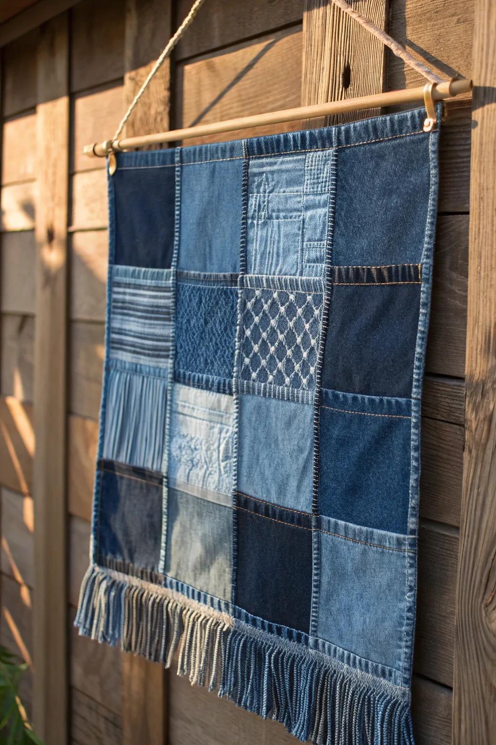 Transform your space with a handcrafted wall hanging that celebrates style and sustainability.