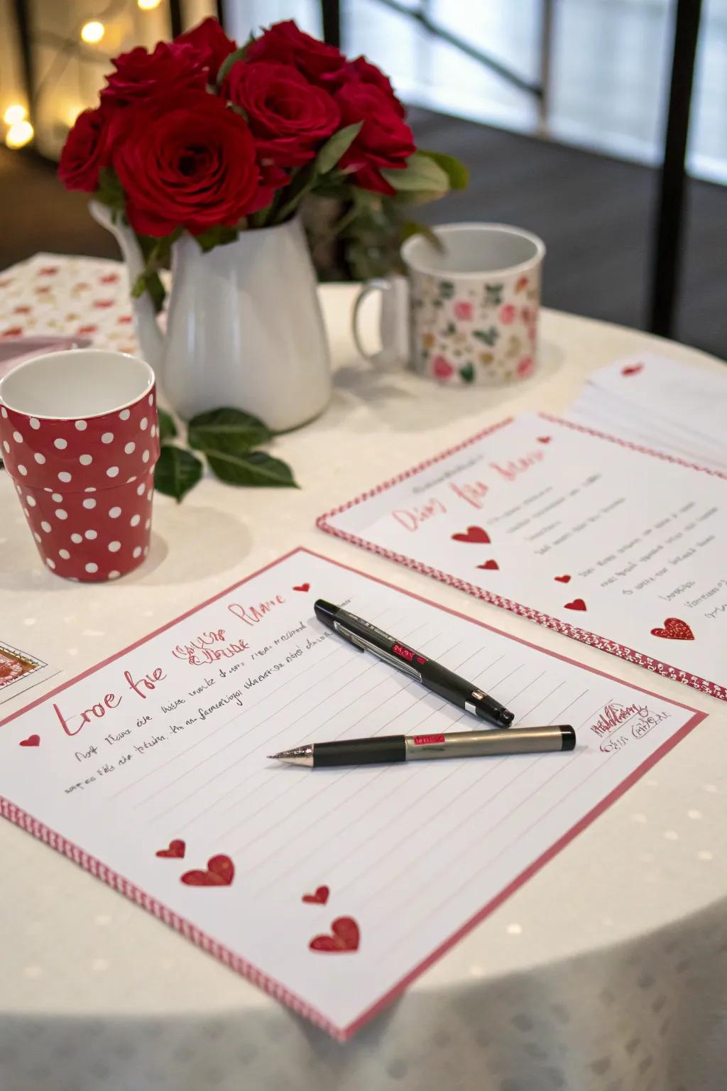 Reveal hidden notes with Valentine's Day Secret Messages.