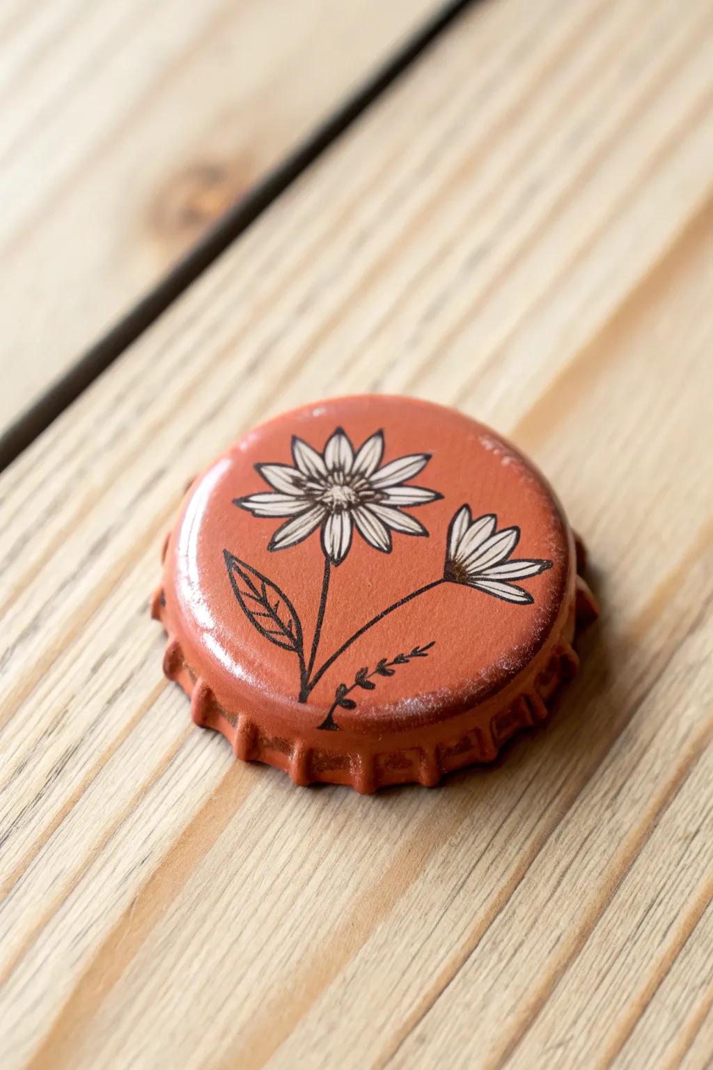 Crafting with Love: Bottle Cap Magnets for a Personal Touch