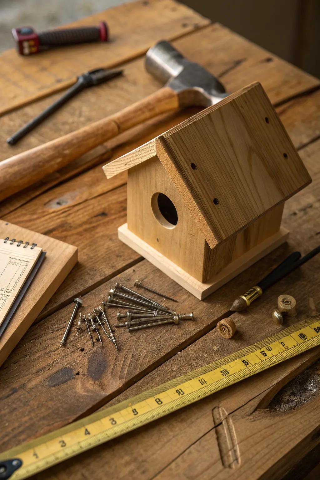 Build memories with a DIY birdhouse kit that's as rewarding to make as it is to enjoy.