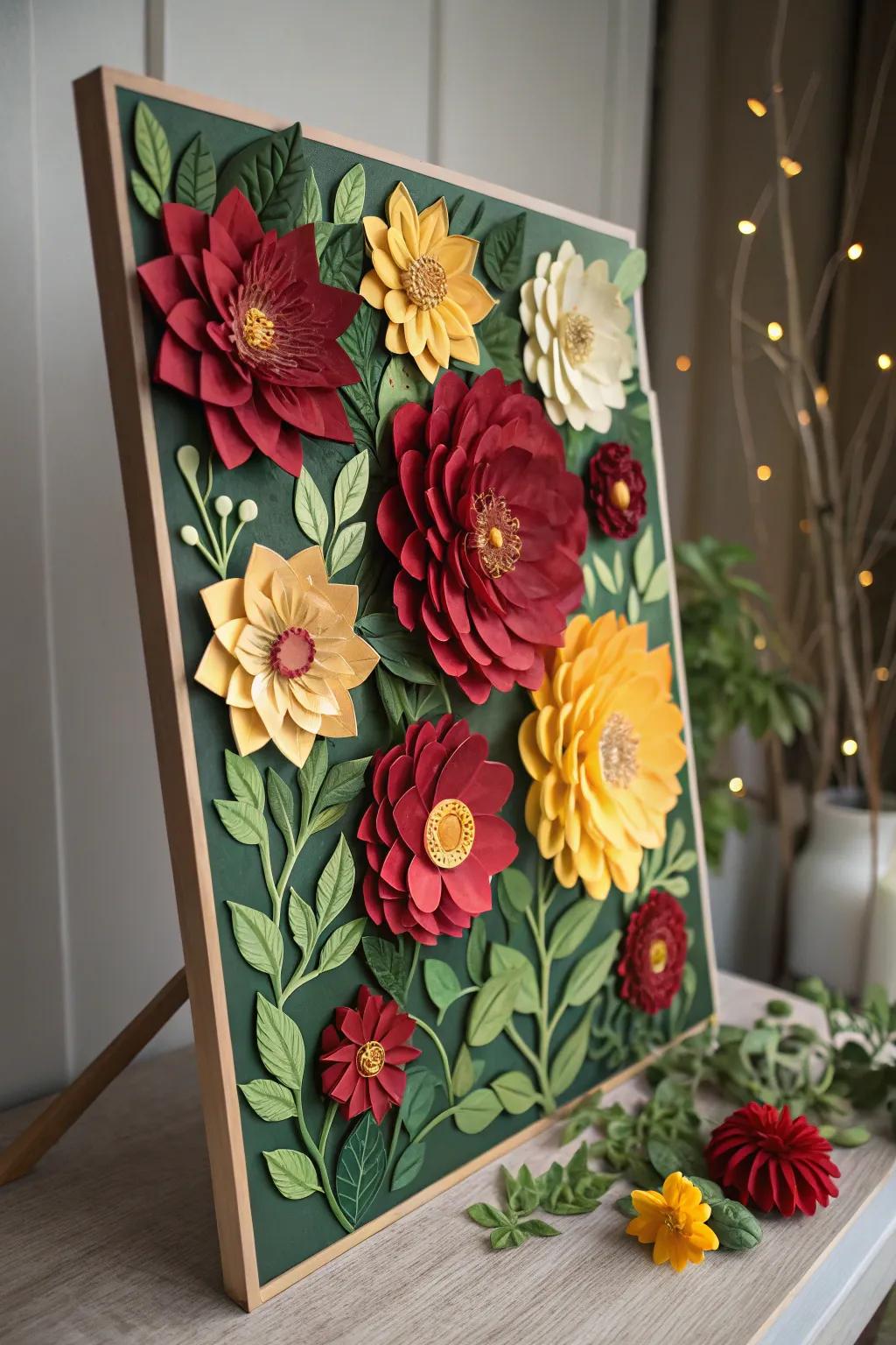 Bring your space to life with a handcrafted garden of blossoms.