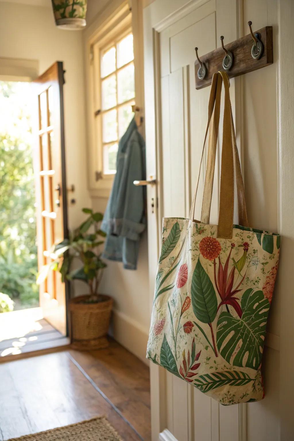 An eco-friendly tote bag that combines sustainability with style.