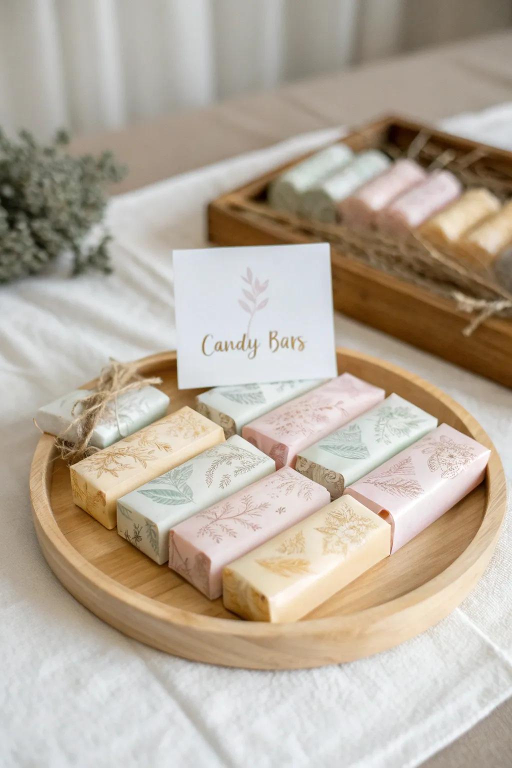 Craft the perfect candy bar gift set for your favorite teacher with a touch of minimalist elegance and heartfelt notes.