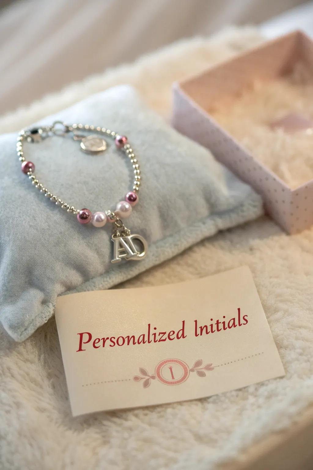 A personalized charm bracelet that keeps loved ones close to your heart.