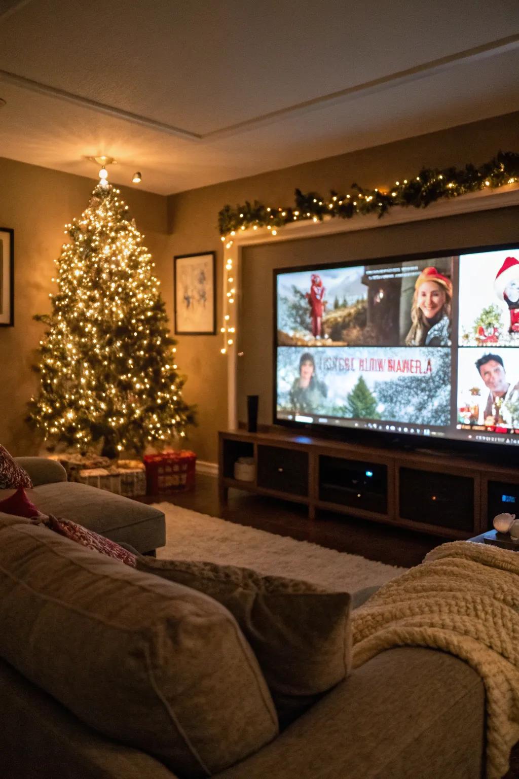 A movie marathon is the ultimate way to celebrate the season.